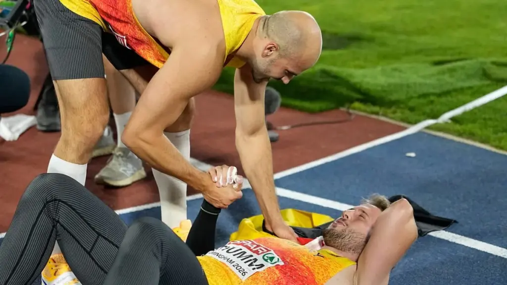Julian Weber: EM-Gold mit Mega-Wurf. Nick Thumm holt Silber