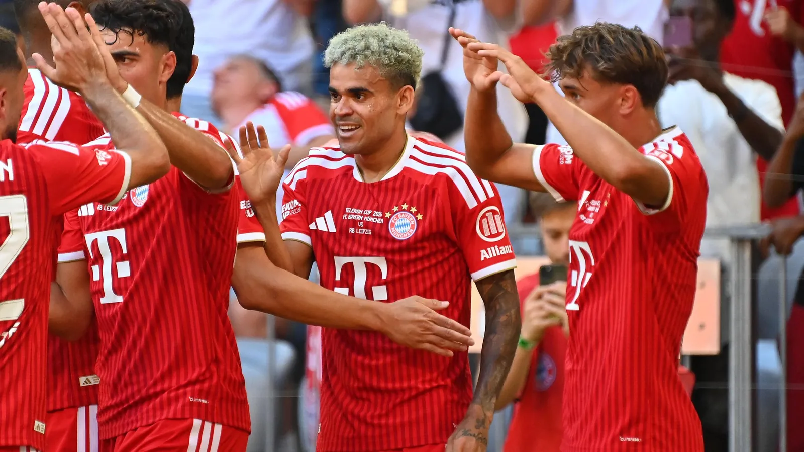 Luis Díaz hat für den FC Bayern München gegen RB Leipzig getroffen